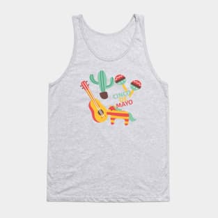 pinata happy cinco de mayo Tank Top